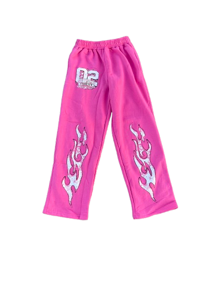 PINK TOOCUT SWEATS
