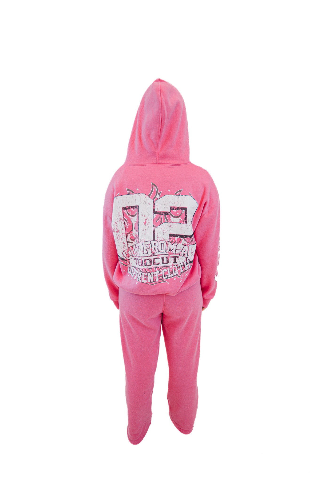 PINK TOOCUT ZIP UP